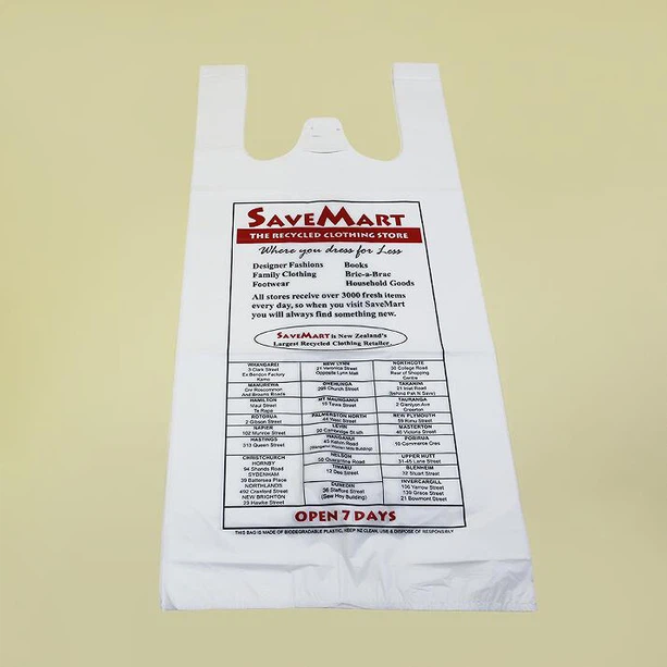 Plastic Shopping T-shirt Bag Plastic Shopping T-shirt Bag