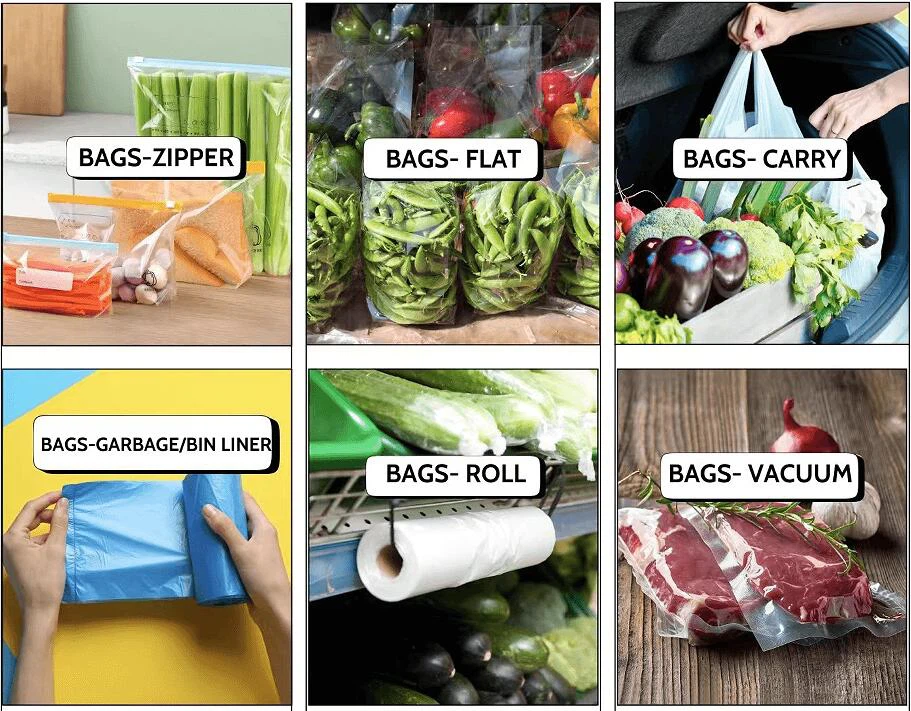 Plastic packaging bag usage scenarios Plastic packaging bag usage scenarios