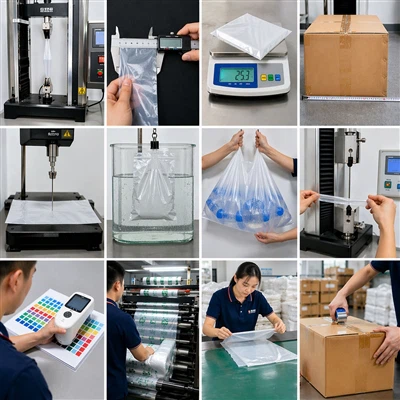 Kiểm tra chất lượng toàn diện túi bao bì nhựa: Một hệ thống hoàn chỉnh từ ngu...